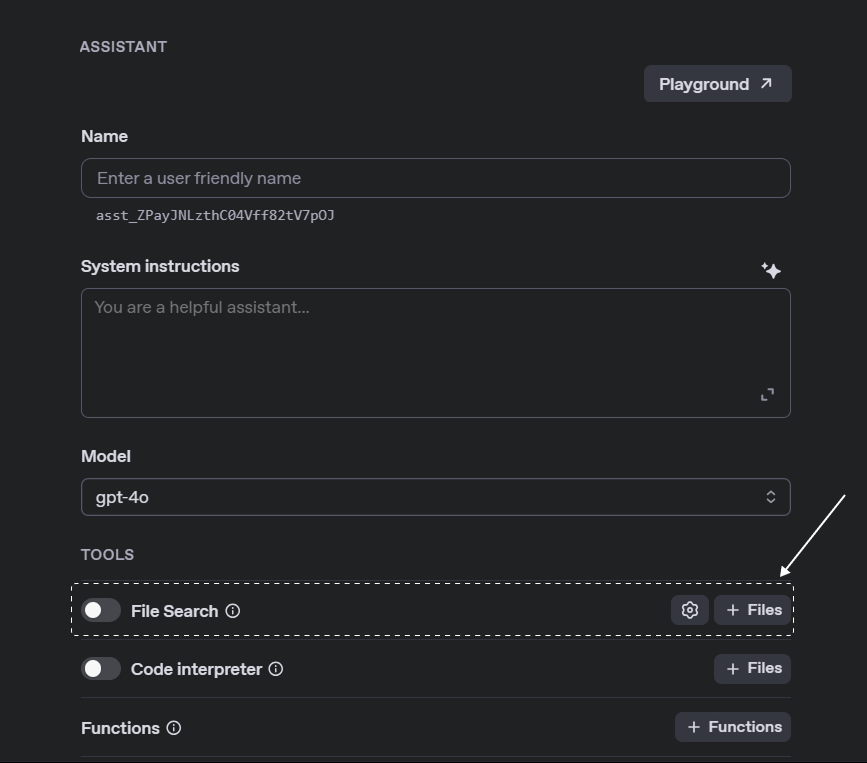 Enable File Search
